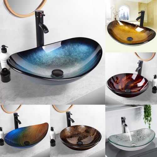 Lavabo appoggio vetro - da,