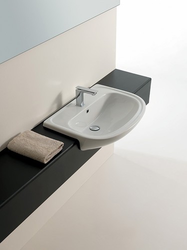 Lavandino lavabo semincasso - lavandino,