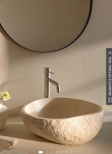 Lavabo pietra - in,