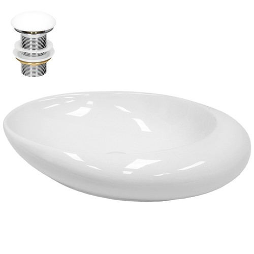 Lavandino ceramica con - , piletta