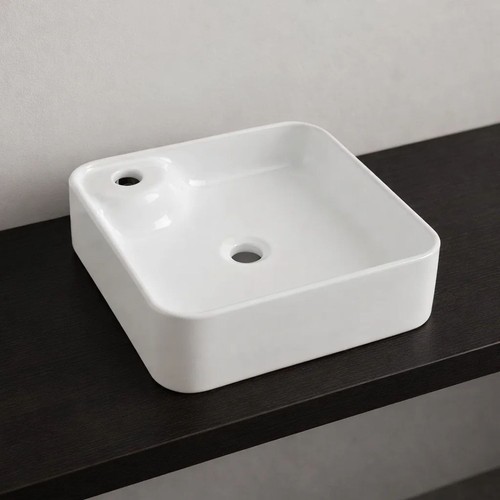 Lavabo quadrato appoggio - quadrato,