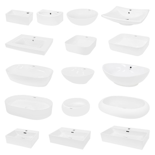 Lavabo appoggio ceramica - lavabo,