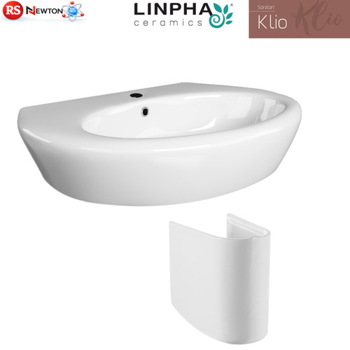 Lavabo bagno 68cm semi - e,