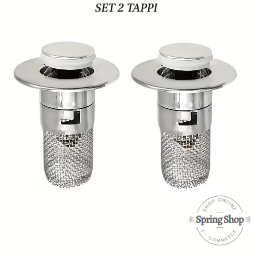Set 2pz tappo per - 2pz, lavandino