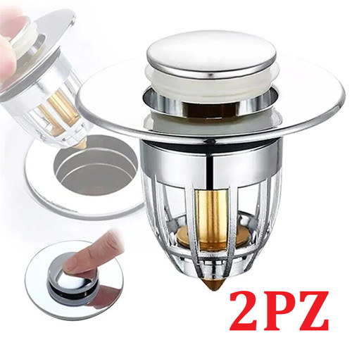 Set 2pz scarico lavabo - set, da