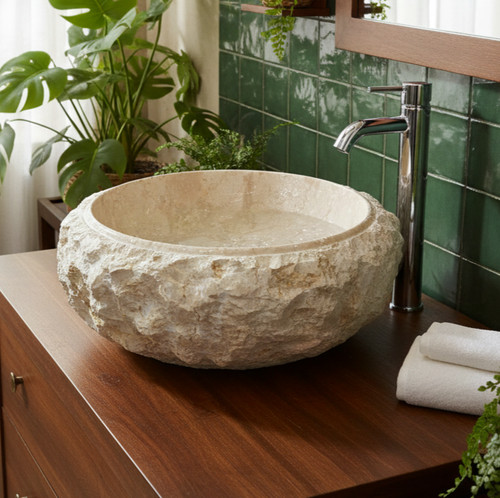Lavabo appoggio marmo - da,