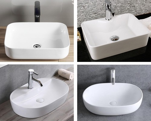Lavello ceramica ovale - x,