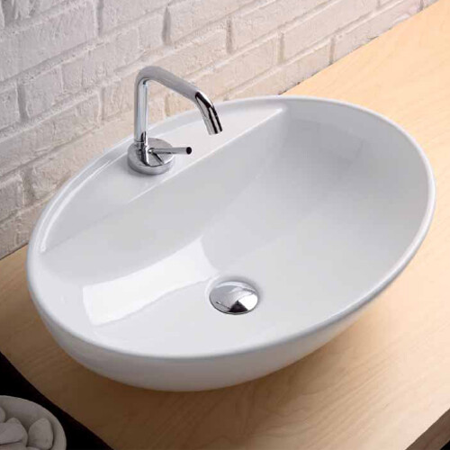 Lavabo appoggio ceramica - lavabo,